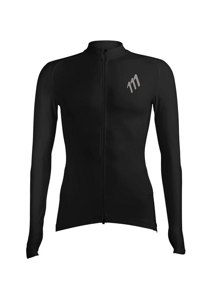 Jersey ciclismo manga larga hombre NEGRO – LA CLÁSICA