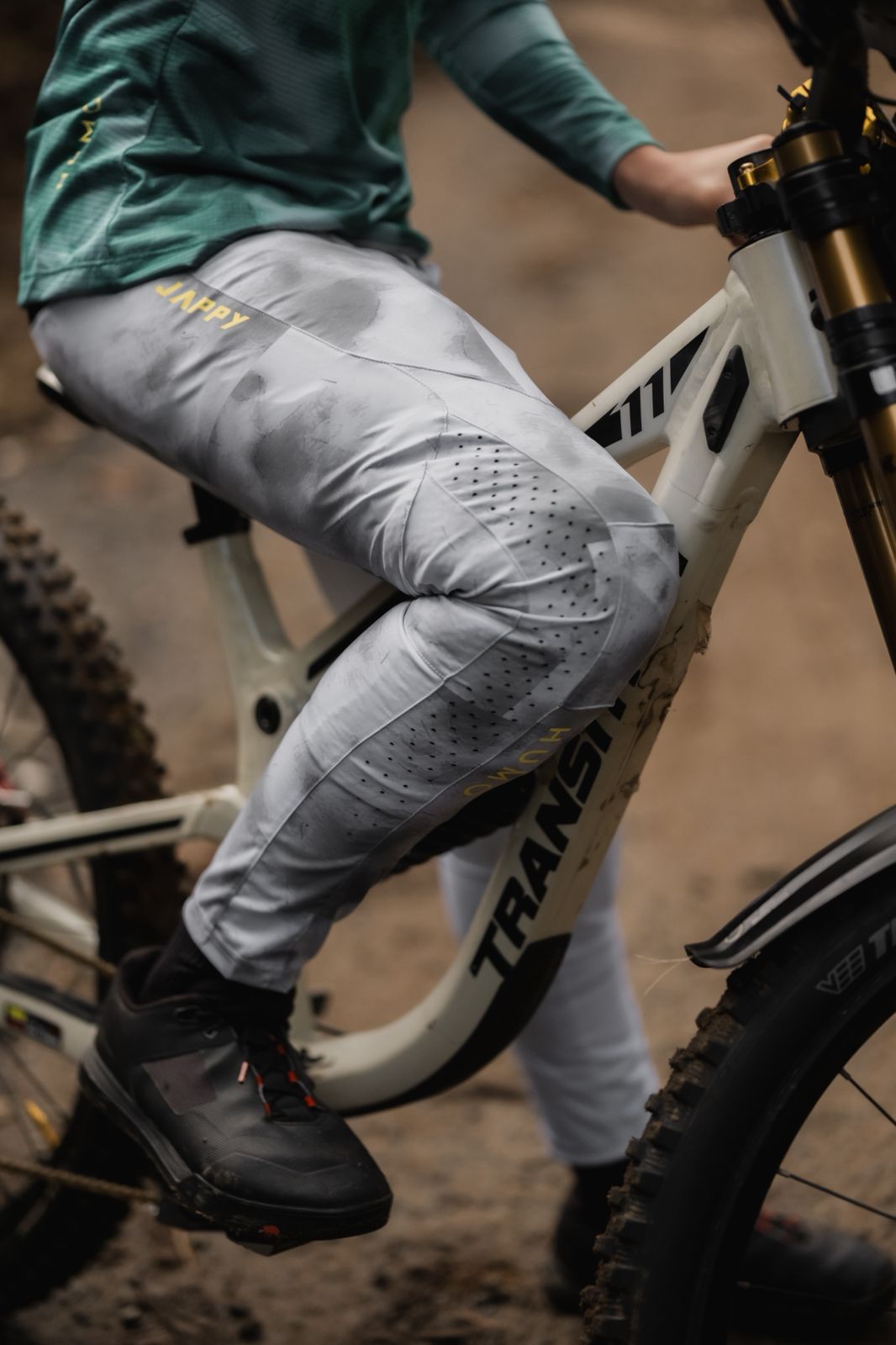 Ropa de Ciclismo Colombia, Pantalón de Enduro, MTB gris
