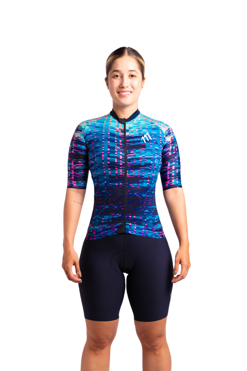 Jersey ciclismo mujer Jersey Ciclismo Mujer 111Ciento Once Rubix 111Ciento Once — ropa ciclismo colombiana