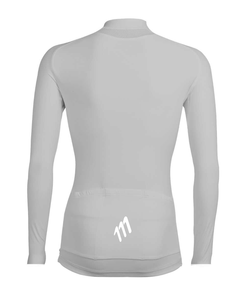 Jersey ciclismo mujer Jersey Manga Larga Ciclismo Mujer 111Ciento Once Silverado 111Ciento Once — ropa ciclismo colombiana