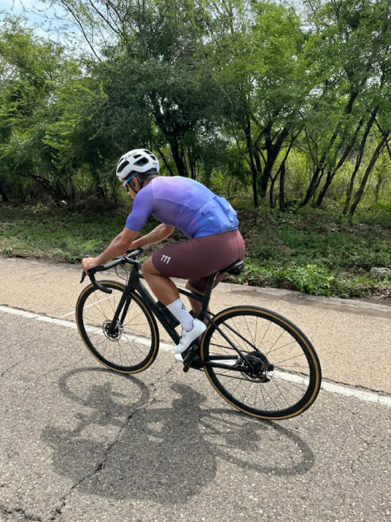 Pantaloneta ciclismo hombre Pantaloneta Ciclismo Ruta Hombre 111Ciento Once Racer Terracota 111