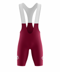 Bib short racer granate mujer