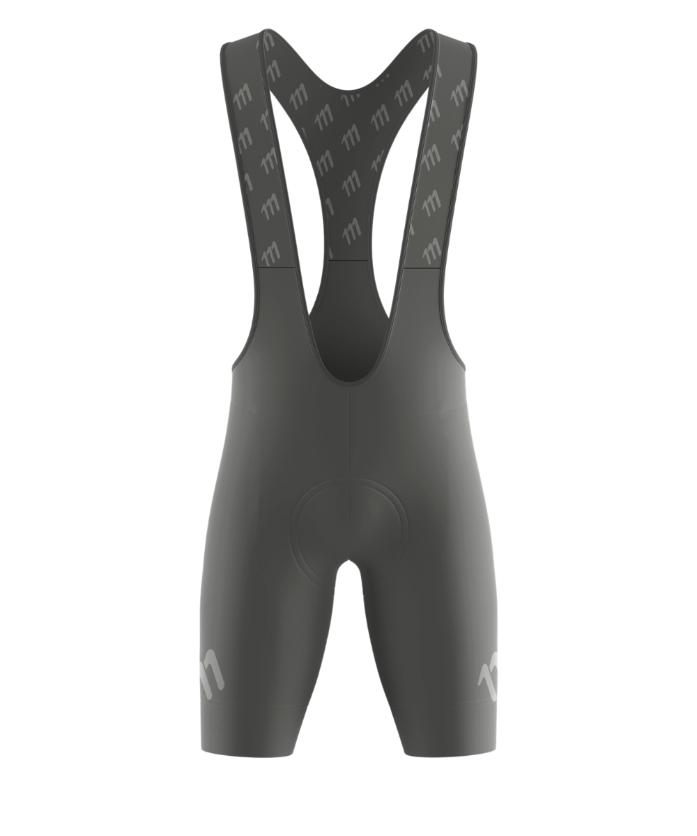 Pantaloneta ciclismo hombre Pantaloneta Ciclismo Ruta Hombre 111Ciento Once Racer Gris Oscuro 111