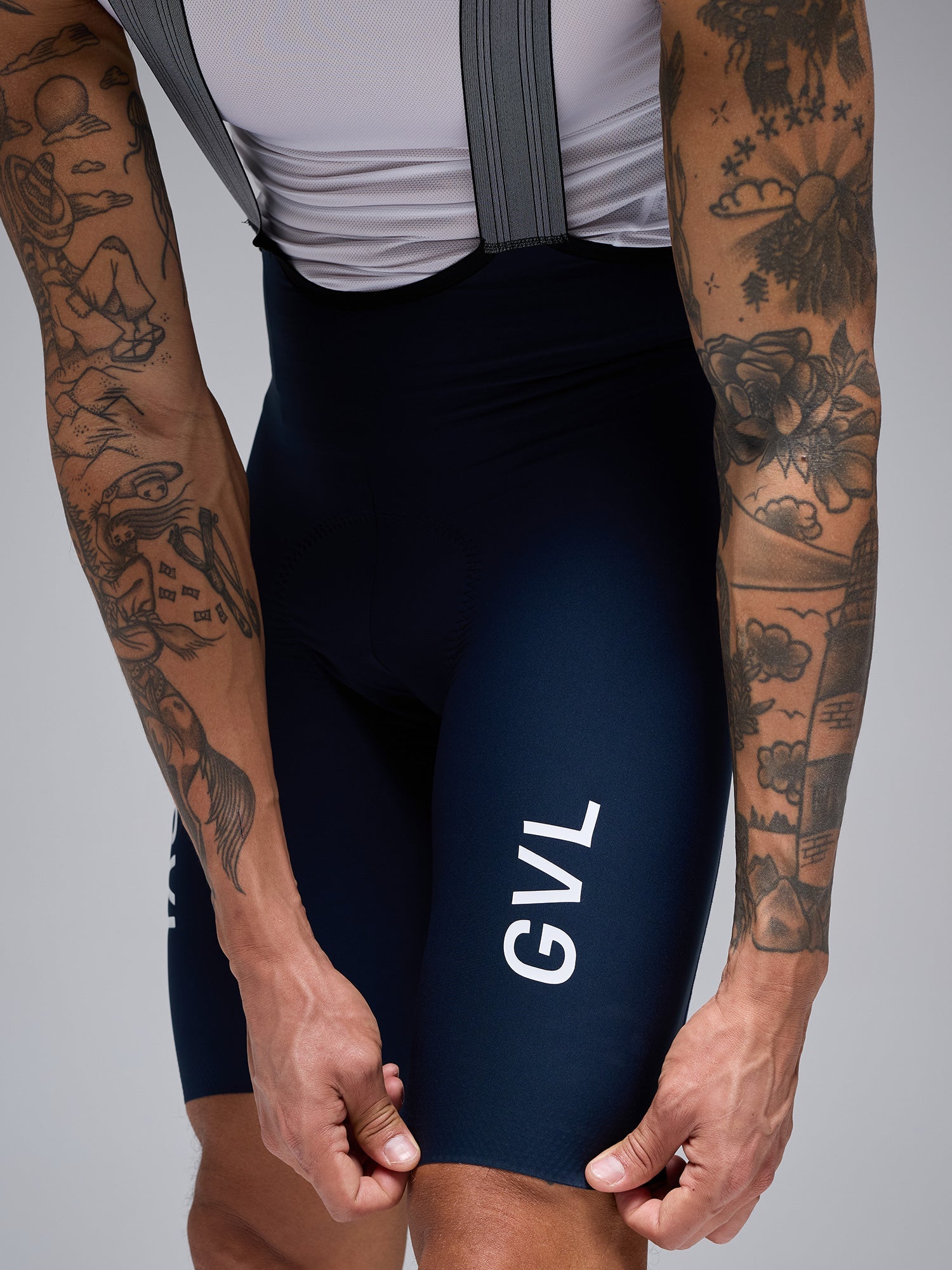 Pantaloneta ciclismo hombre Pantaloneta Ciclismo Givelo Lacefly 2.0 Navy Hombre Givelo — ropa ciclismo colombiana