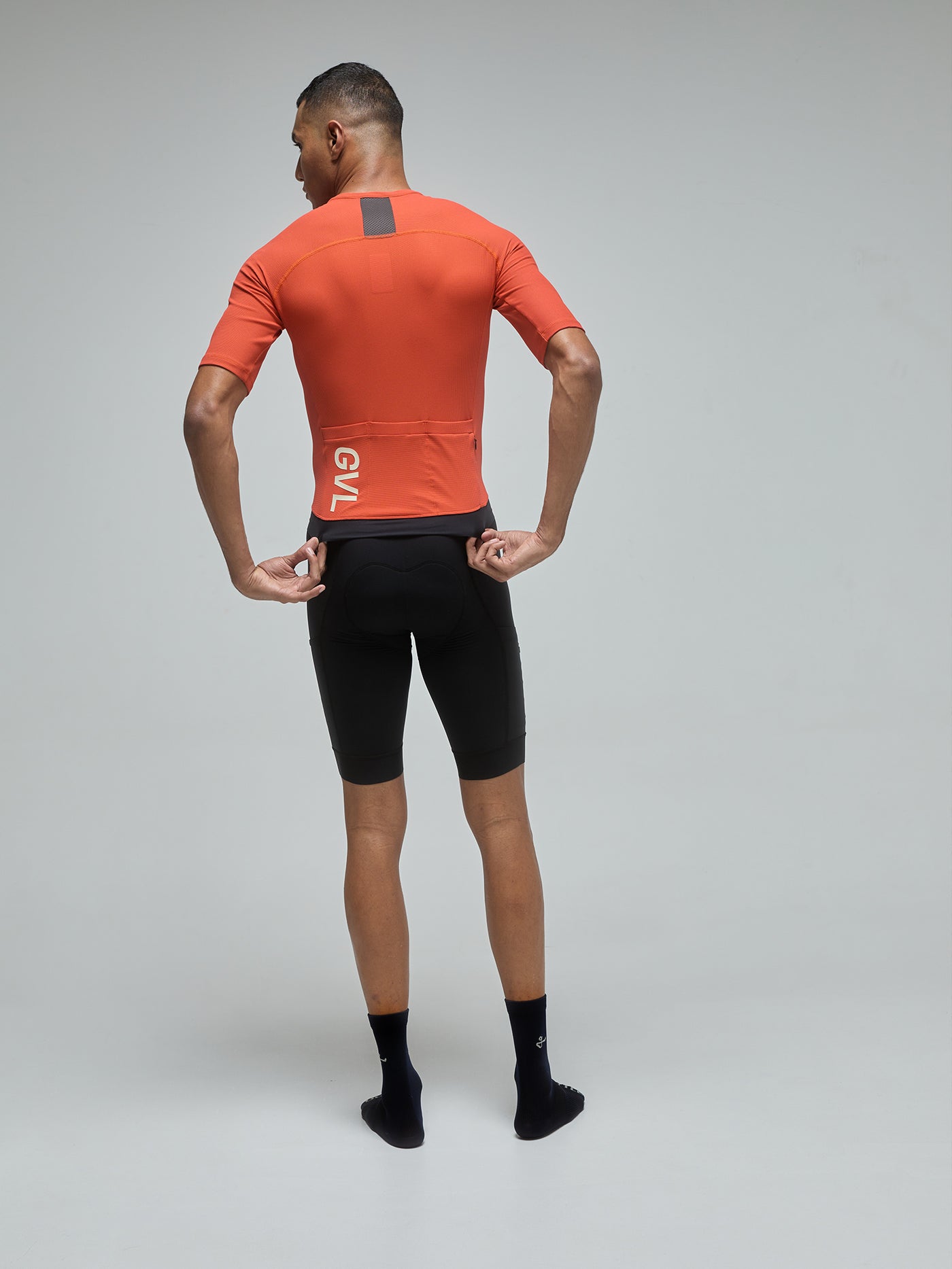 JERSEY MODERN CLASSIC CIERRE MEDIO PUMPKIN