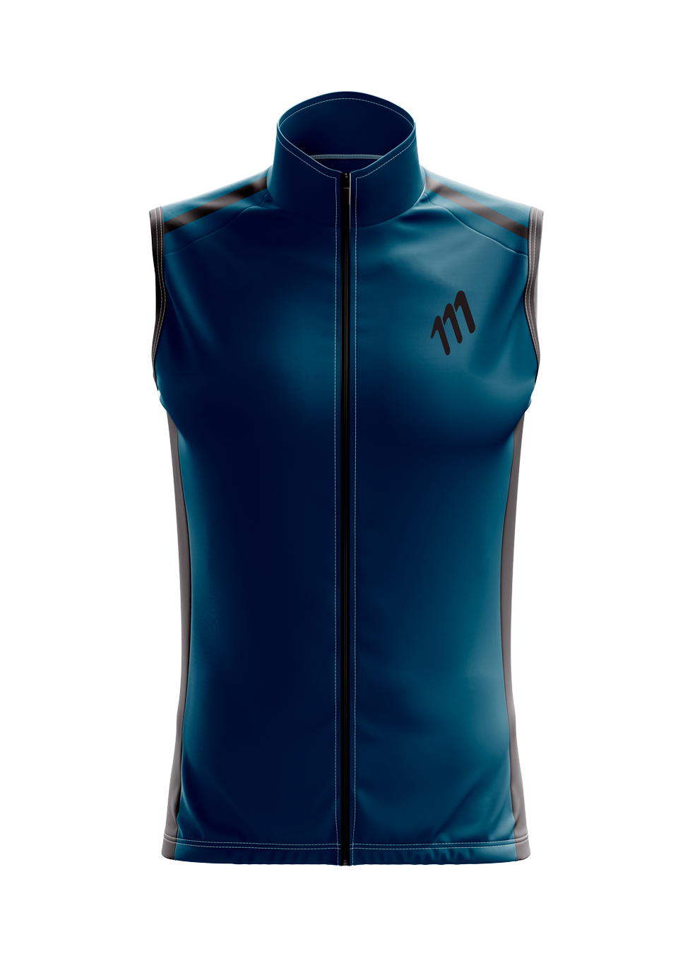 Chaleco rompevientos hombre - Azul Petroleo
