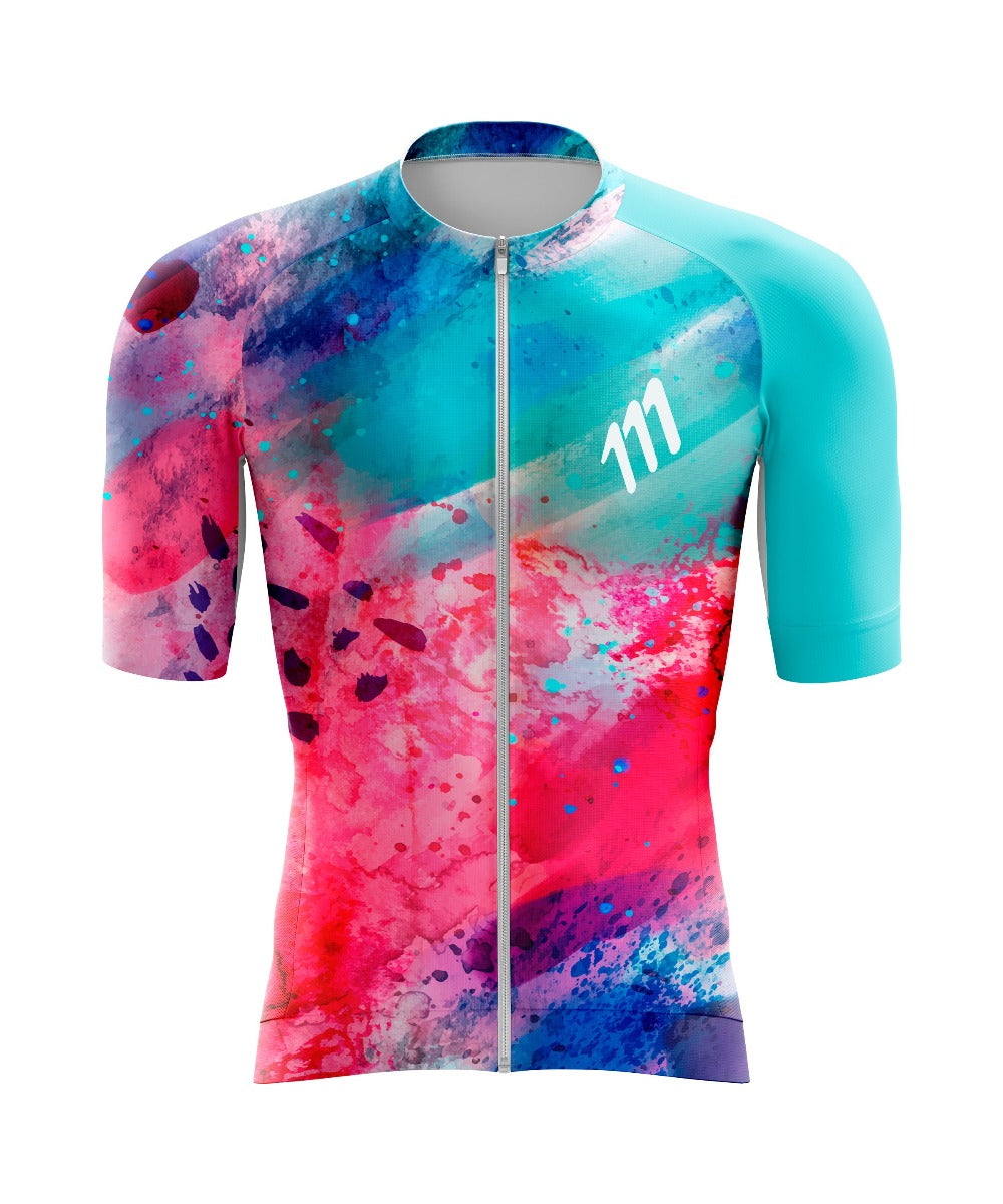 Jersey ciclismo mujer Jersey Ciclismo Mujer 111Ciento Once Coral 111Ciento Once — ropa ciclismo colombiana