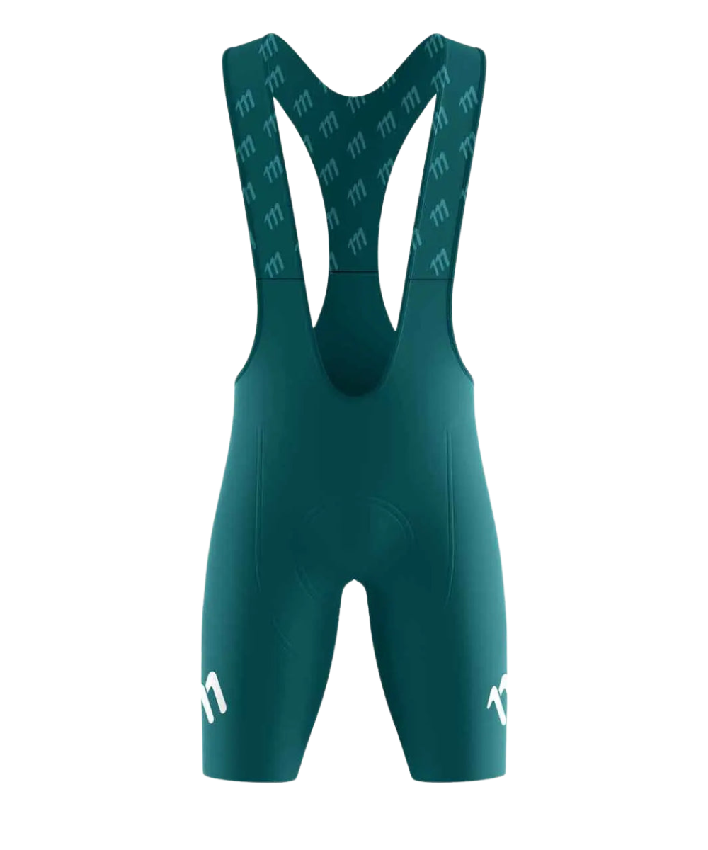 Pantaloneta ciclismo hombre Pantaloneta Ciclismo Ruta Hombre 111Ciento Once Racer Verde Esmeralda 111