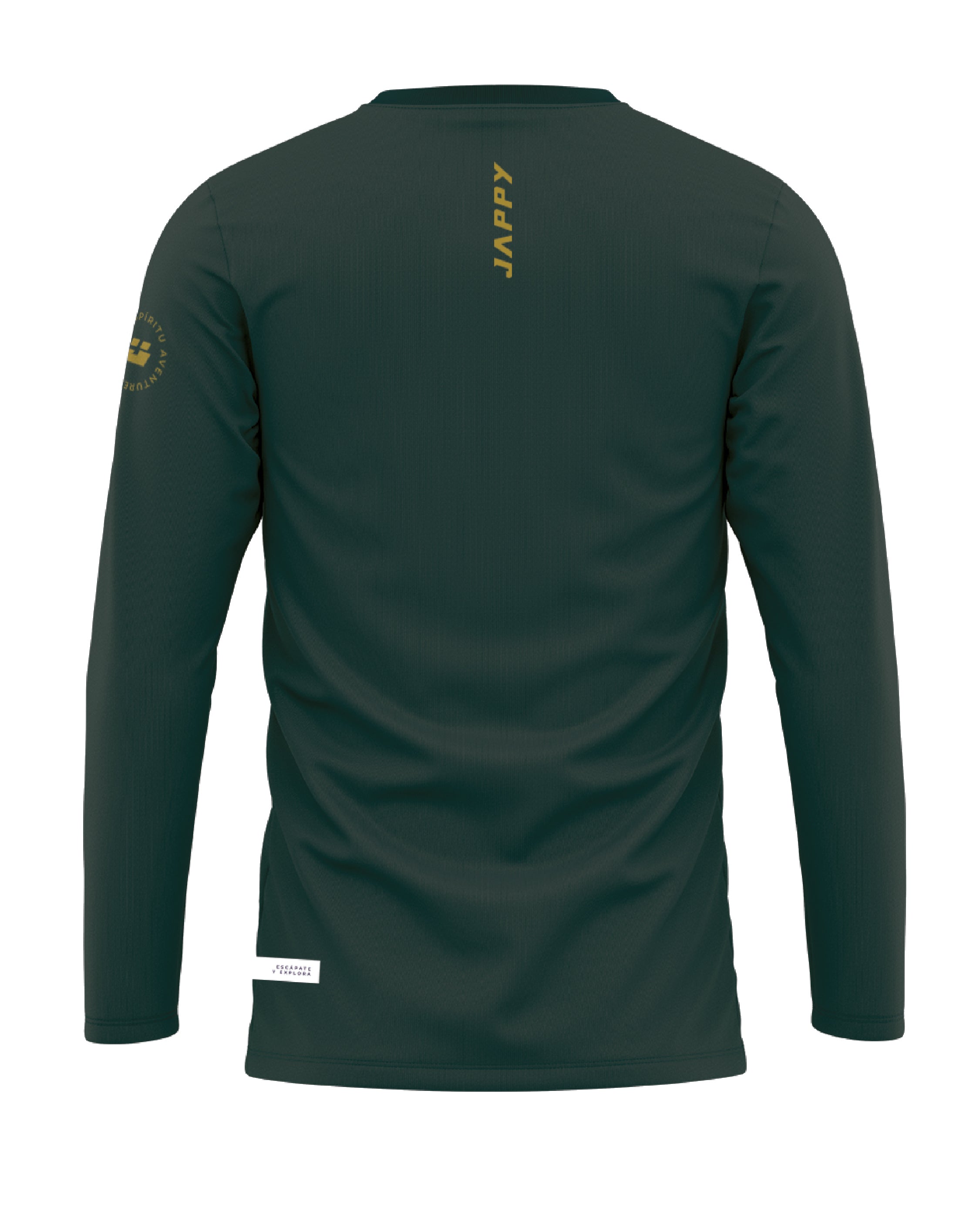 Jersey MTB Jappy Basics 2.0 Verde Oscuro LTD Hombre - vista 2