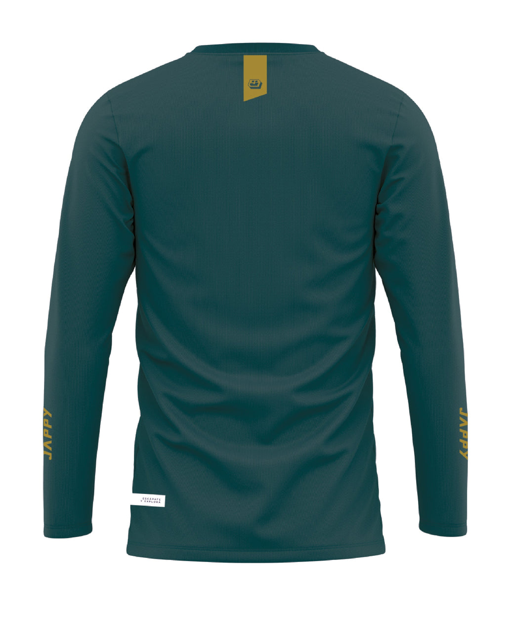 Jersey MTB Jappy Basics 2.0 Verde Hombre - vista 2