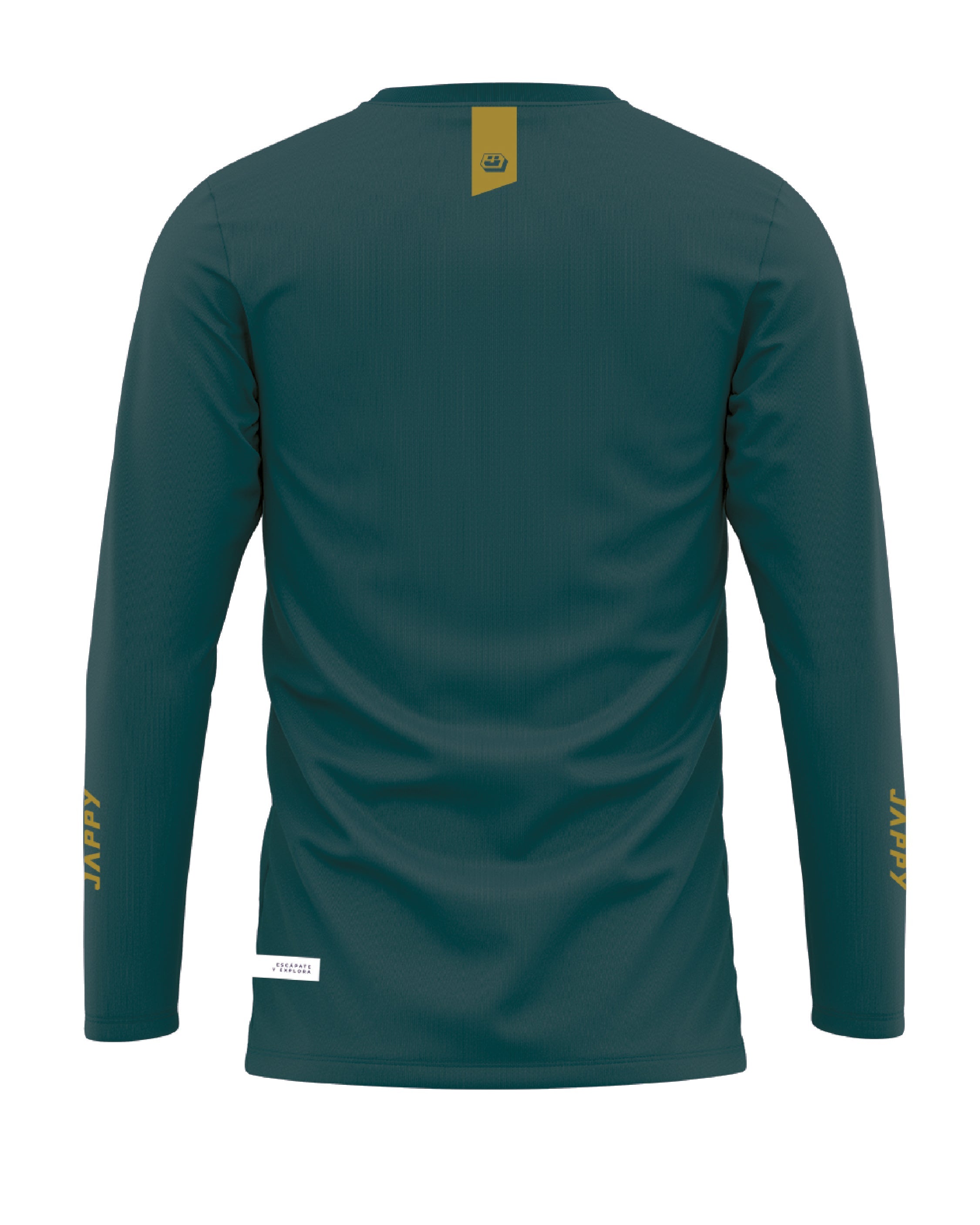 Jersey MTB Jappy Basics 2.0 Verde Hombre - vista 2