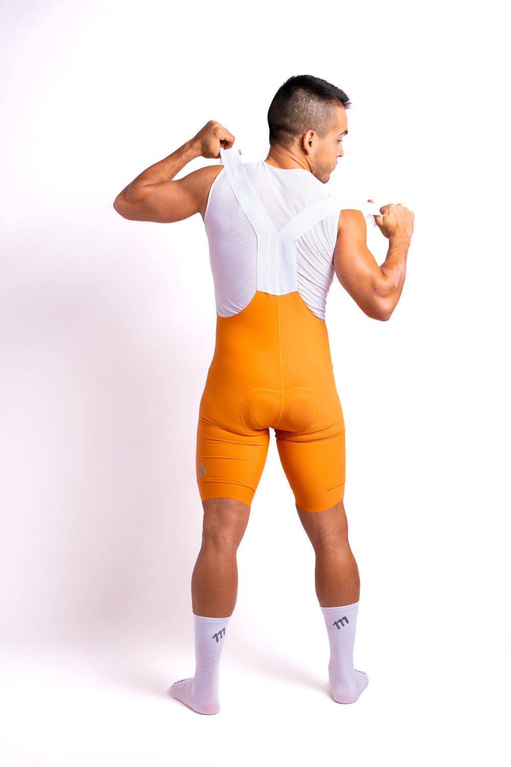 Pantaloneta ciclismo hombre Pantaloneta Ciclismo Ruta Hombre 111Ciento Once Racer Zapote 111