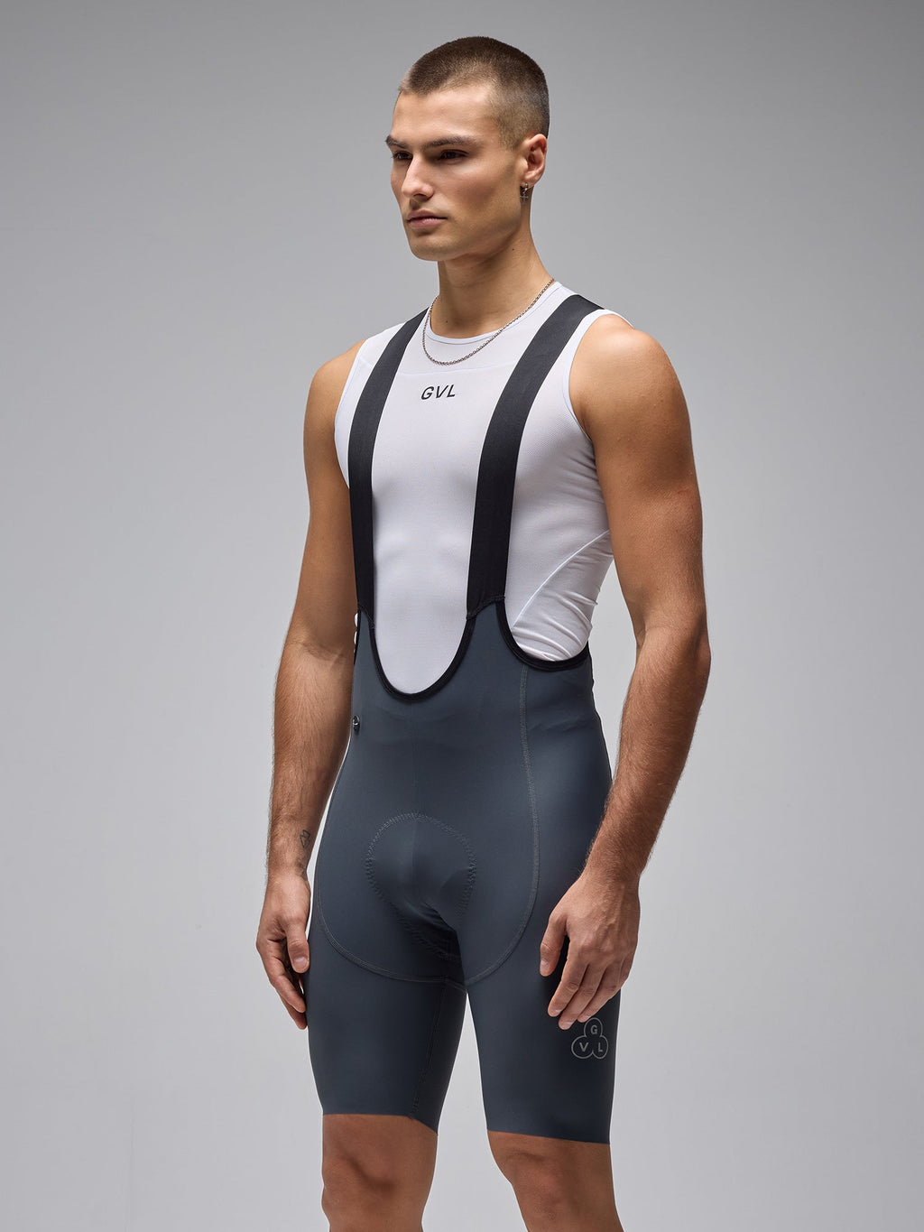 Pantaloneta ciclismo hombre Pantaloneta Ciclismo Givelo G90 Ultra Gris Hombre Givelo — ropa ciclismo colombiana