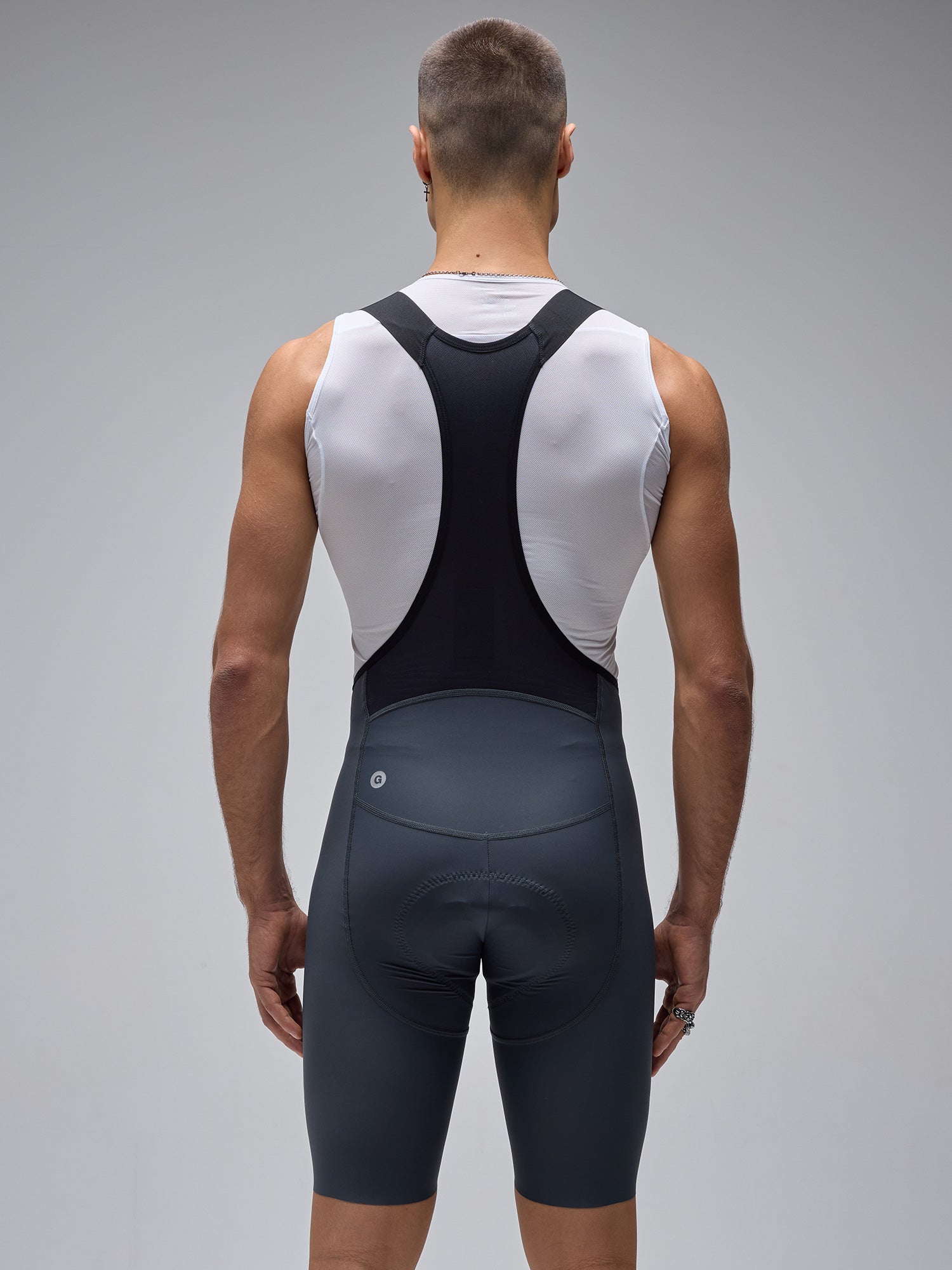 Pantaloneta ciclismo hombre Pantaloneta Ciclismo Givelo G90 Ultra Gris Hombre Givelo — ropa ciclismo colombiana