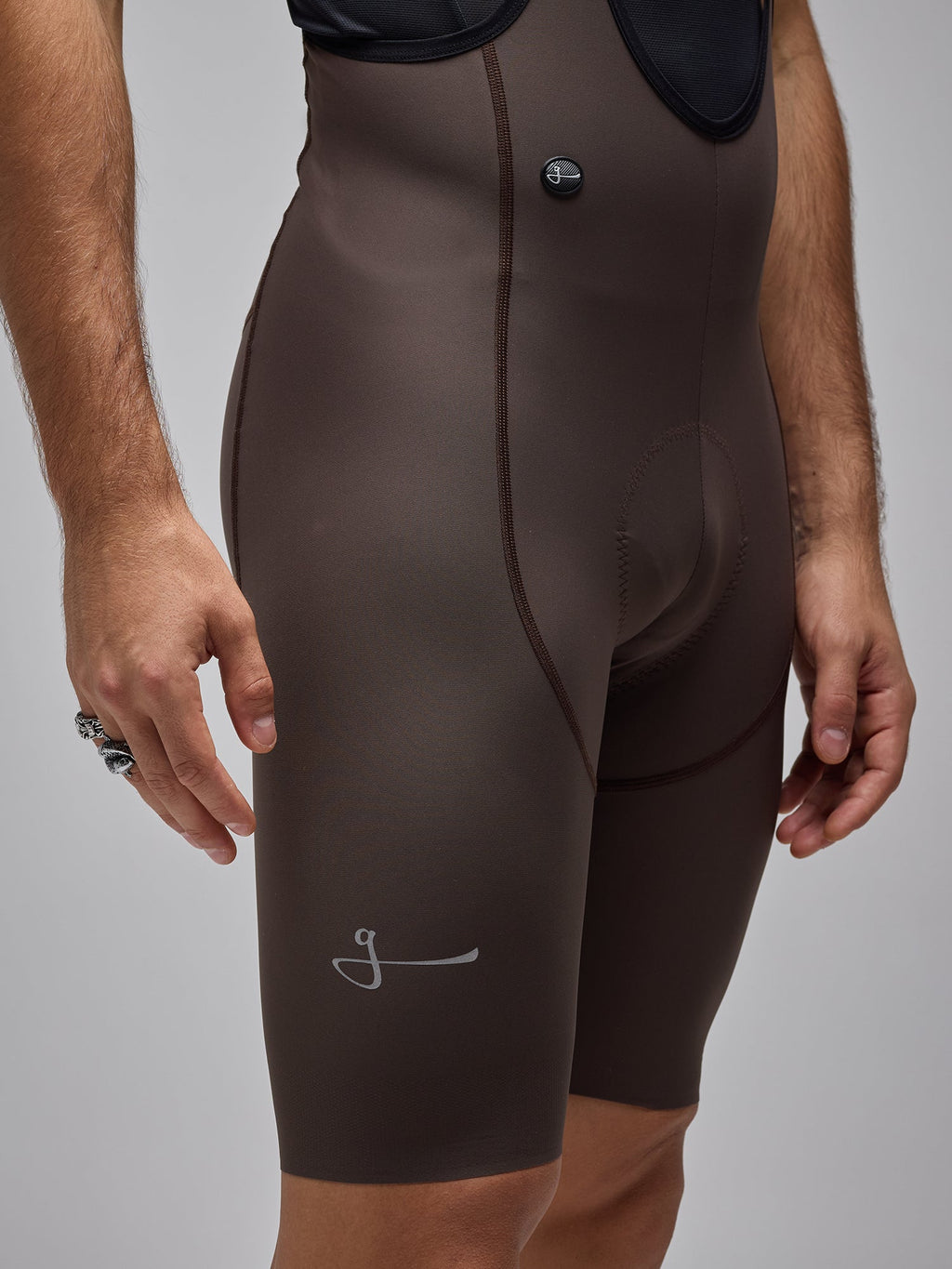 Pantaloneta ciclismo hombre Pantaloneta Ciclismo Givelo G90 Ultra Café Hombre Givelo — ropa ciclismo colombiana