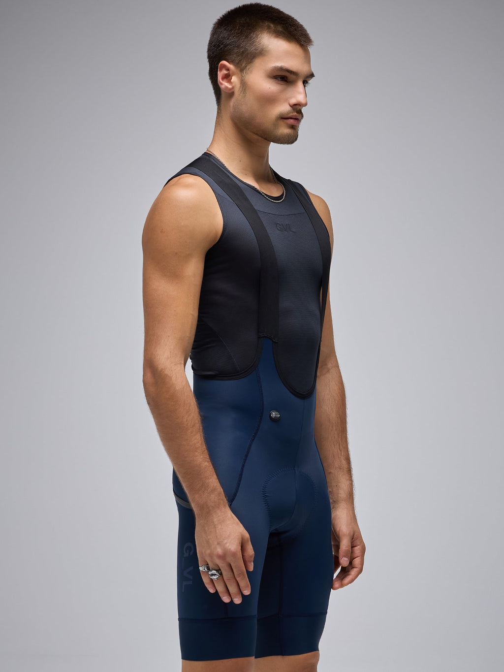 Pantaloneta ciclismo hombre Pantaloneta Ciclismo Givelo ESSNTL Cargo Navy Hombre Givelo — ropa ciclismo colombiana