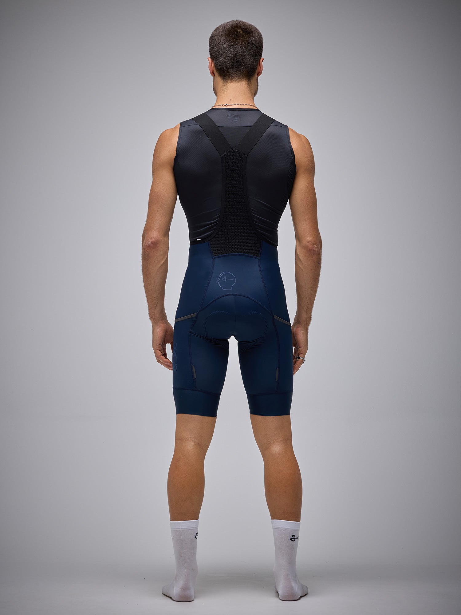 Pantaloneta ciclismo hombre Pantaloneta Ciclismo Givelo ESSNTL Cargo Navy Hombre Givelo — ropa ciclismo colombiana
