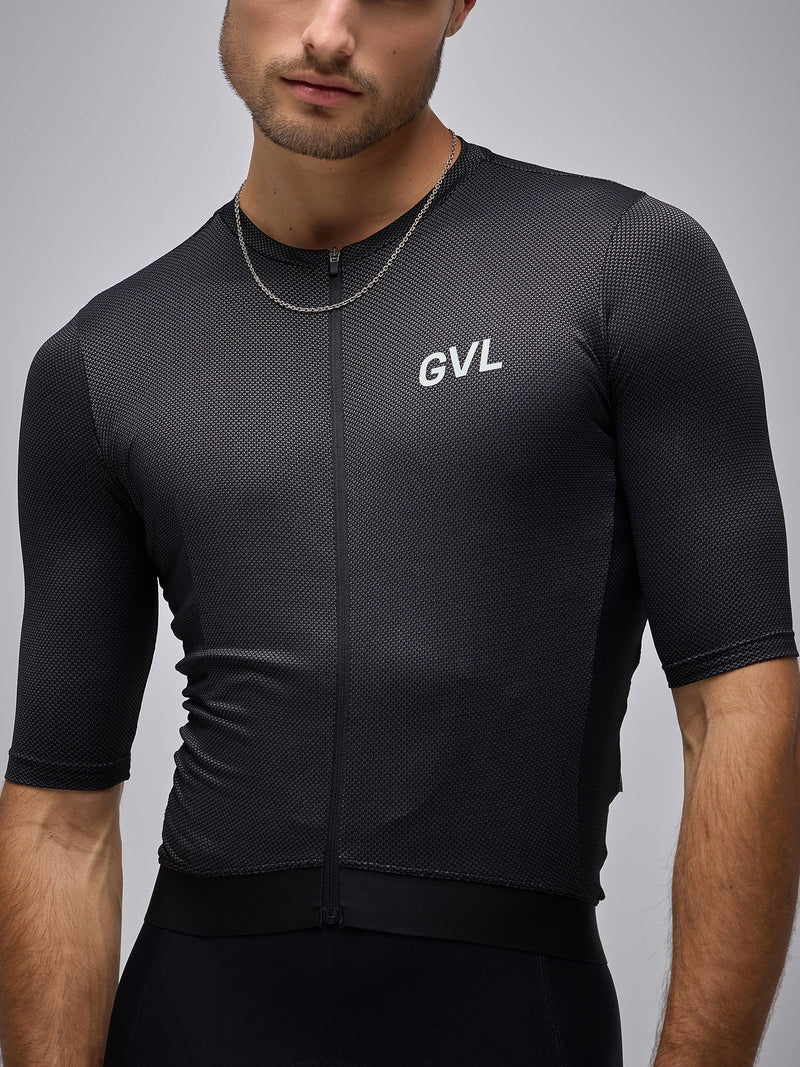 Jersey Givelo Graphene Black para ciclismo de ruta