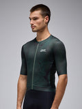 Jersey Ciclismo Ruta Givelo Graphene Fade Green