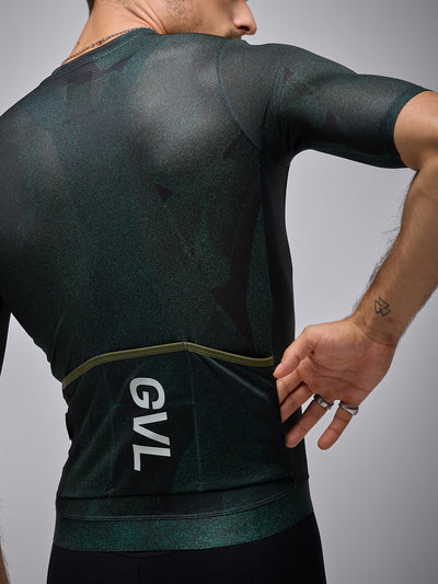 Jersey Ciclismo Ruta Givelo Graphene Fade Green