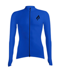Jersey ciclismo mujer Jersey Manga Larga Ciclismo Mujer 111Ciento Once Essentials Royal Blue 111Ciento Once — ropa ciclismo colombiana