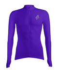 Jersey ciclismo mujer Jersey Manga Larga Ciclismo Mujer 111Ciento Once Essentials Iris 111Ciento Once — ropa ciclismo colombiana