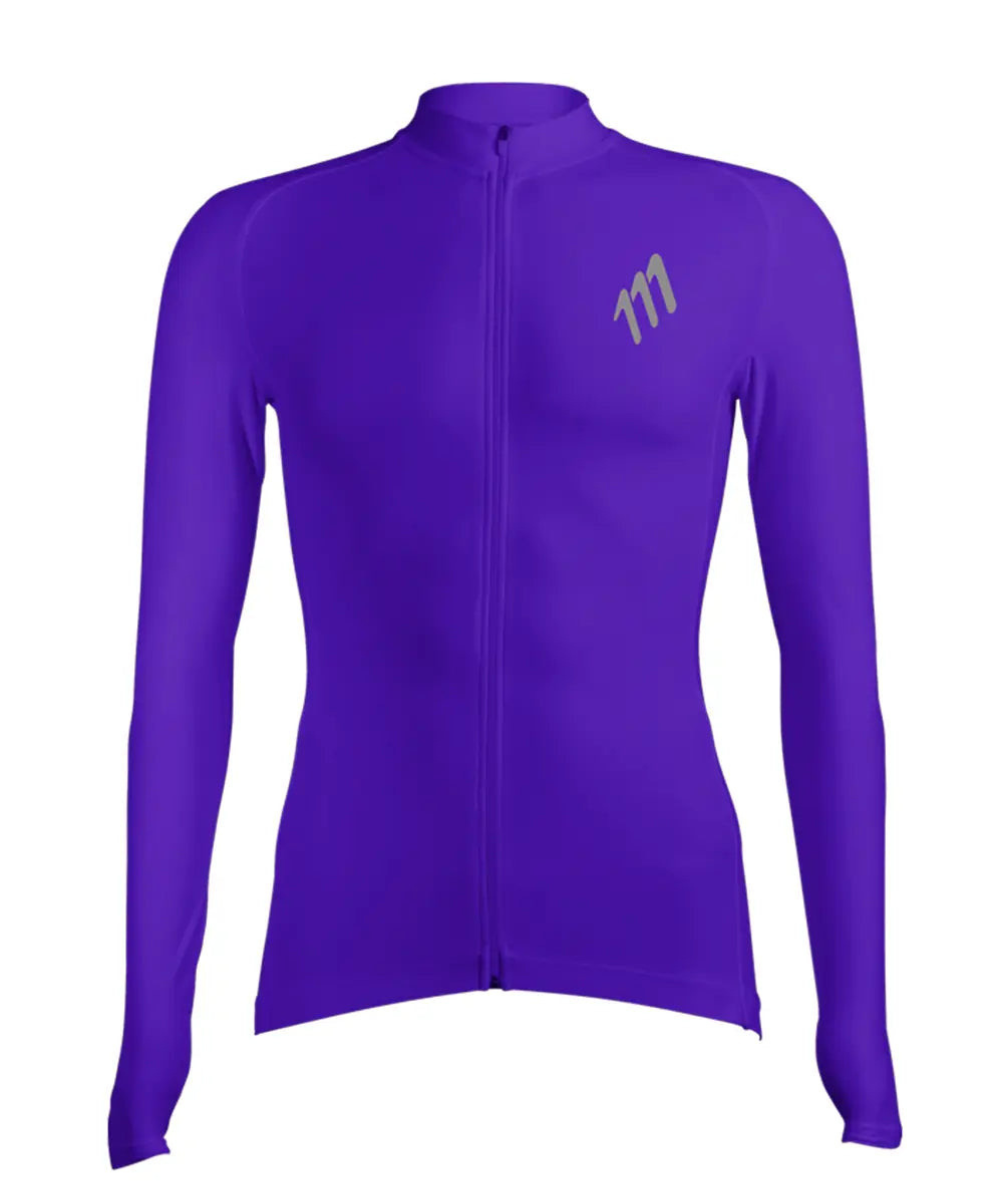 Jersey ciclismo mujer Jersey Manga Larga Ciclismo Mujer 111Ciento Once Essentials Iris 111Ciento Once — ropa ciclismo colombiana