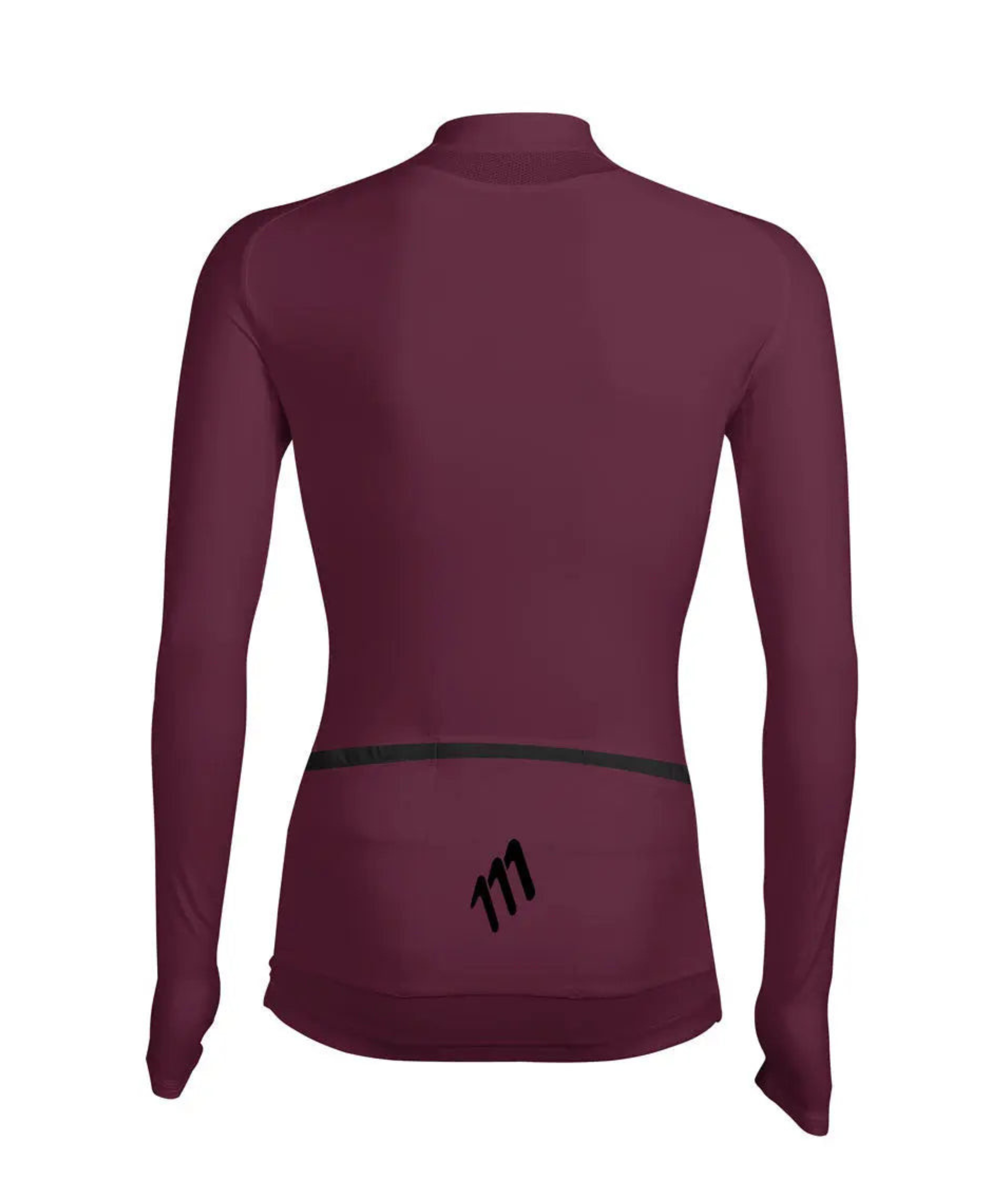 Jersey ciclismo mujer Jersey Manga Larga Ciclismo Mujer 111Ciento Once Essentials Sangría 111Ciento Once — ropa ciclismo colombiana