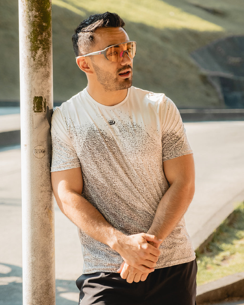 Jersey Running Atmosphere 2.0 para hombre, vista frontal completa