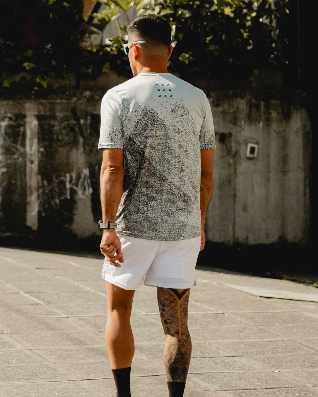 Corredor Jersey Running Atmosphere 3.0 para hombre, vista trasera completa