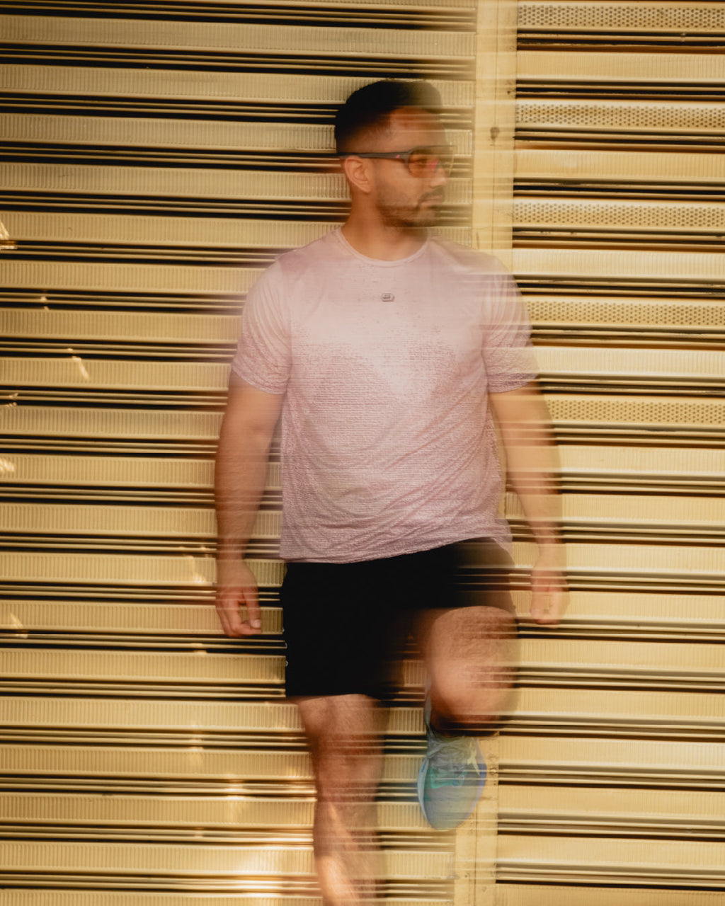 Corredor con Jersey Running Atmosphere 4.0 para hombre, vista frontal completa