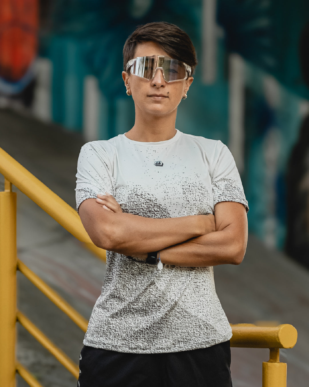 Jersey Running atmosphere 2.0 para mujer, vista frontal completa