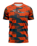 Jersey Running Ultimate naranja para hombre, vista frontal completa