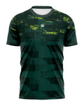 Jersey Running Ultimate verde para hombre, vista frontal completa