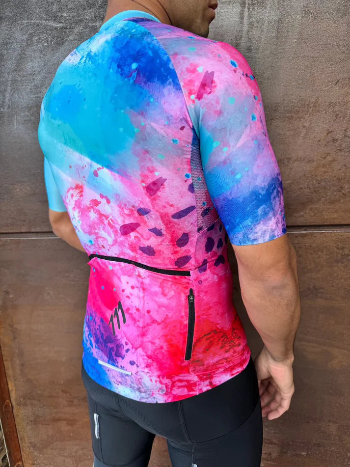 Jersey ciclismo manga corta hombre - CORAL