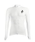 Jersey ciclismo mujer Jersey Manga Larga Ciclismo Mujer 111Ciento Once Essentials Blanco 111Ciento Once — ropa ciclismo colombiana