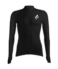 Jersey ciclismo mujer Jersey Manga Larga Ciclismo Mujer 111Ciento Once Essentials Negro 111Ciento Once — ropa ciclismo colombiana
