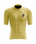 Ropa ciclismo colombia_Jersey Mujer amarillo marca 111