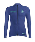 Jersey ciclismo mujer Jersey Manga Larga Ciclismo Mujer 111Ciento Once Marino 111Ciento Once — ropa ciclismo colombiana