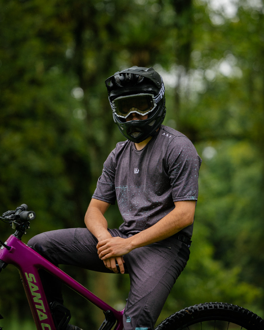 Jersey MTB Jappy Space Uva Hombre - vista 1