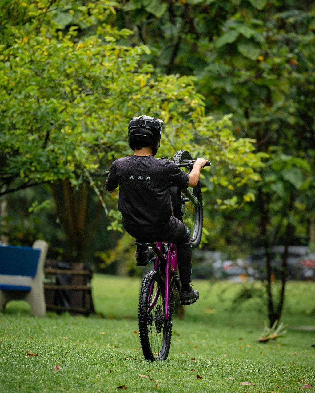 Pantalón MTB Jappy Space Uva Hombre - vista 4