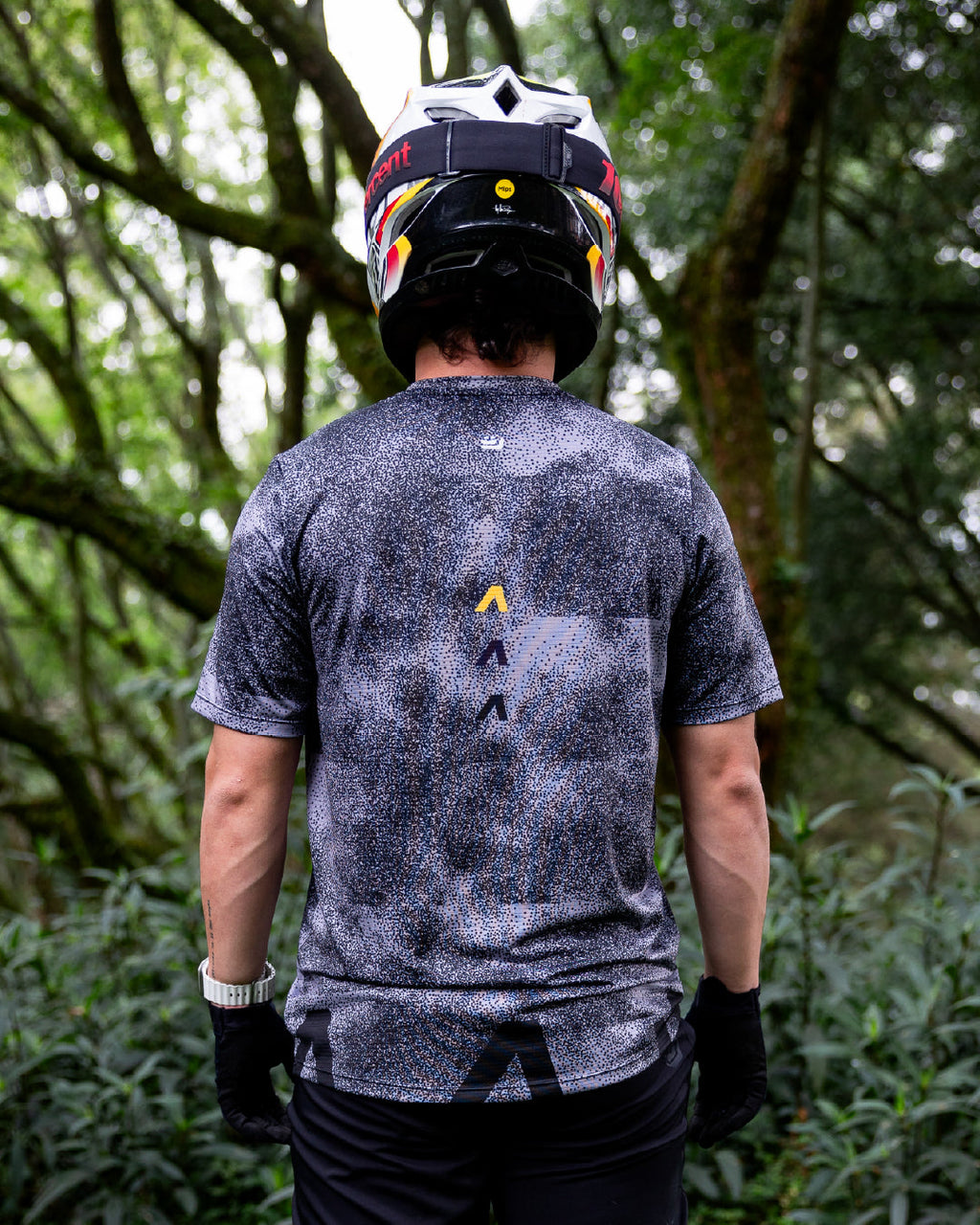 Jersey MTB Jappy Noise Morado Hombre - vista 4
