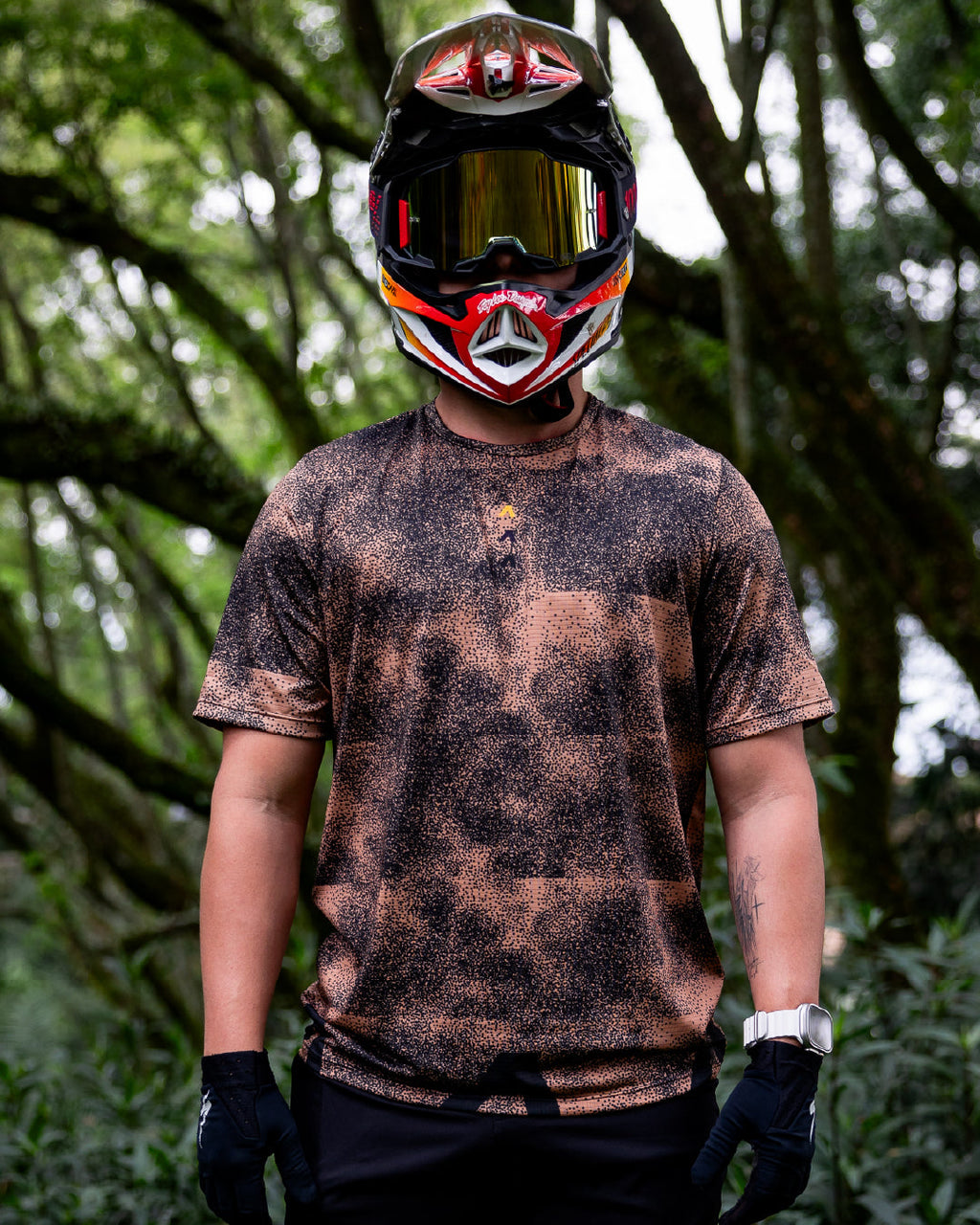 Jersey MTB Jappy Noise Naranja Hombre - vista 1