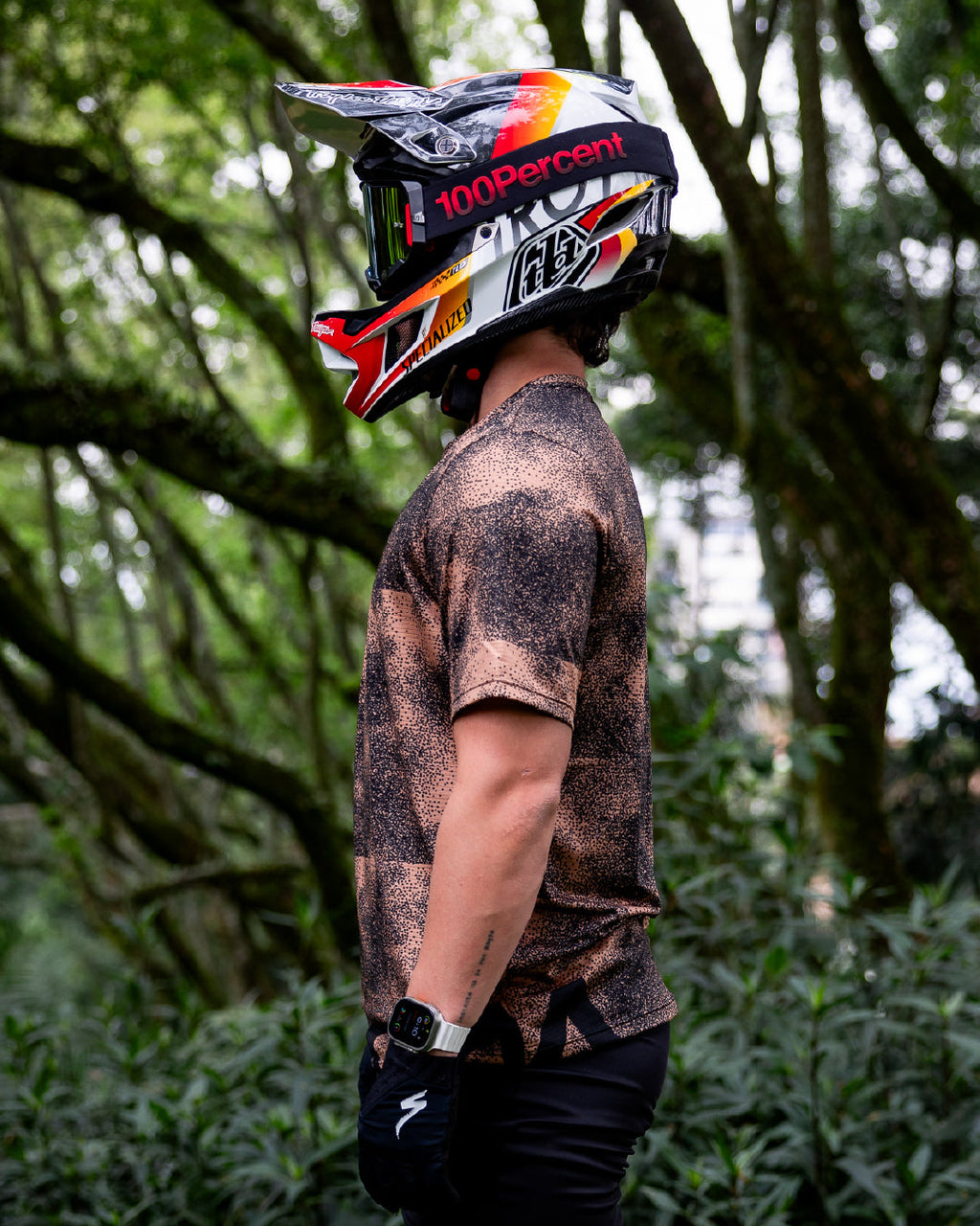 Jersey MTB Jappy Noise Naranja Hombre - vista 5