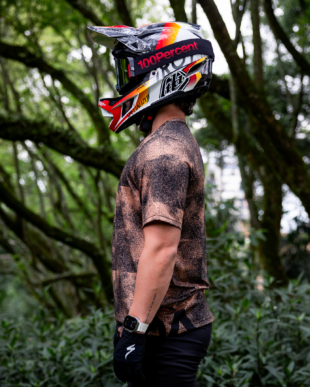 Jersey MTB Jappy Noise Naranja Hombre - vista 5