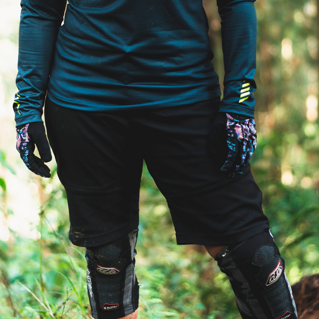 Pantaloneta MTB Jappy Gris Mujer - vista 3