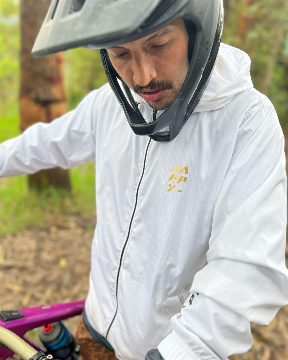 CORTAVIENTOS MTB HOMBRE | BLANCA