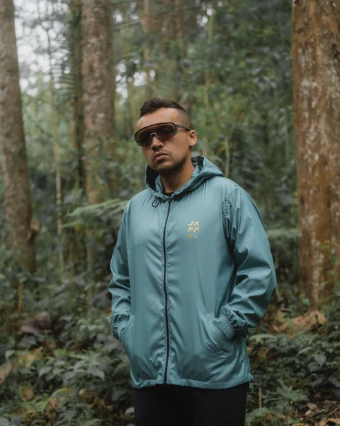 Ropa Ciclismo Colombia_Rompe vientos Hombre_Verde
