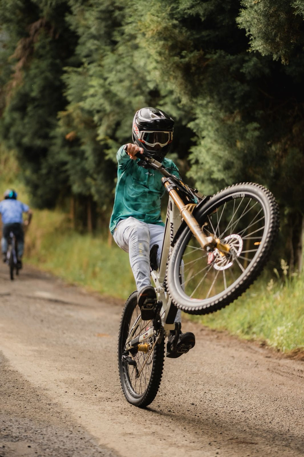 Humo Jersey Mystic Green – Hombre (MTB)