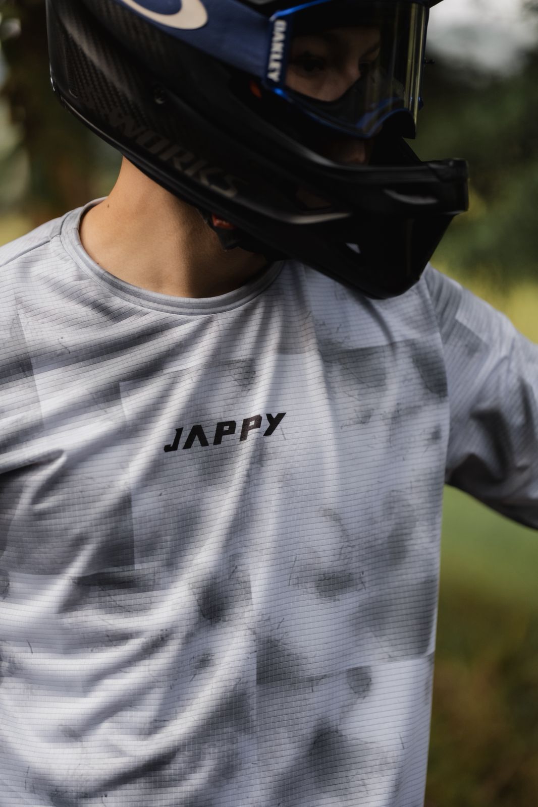 Jersey MTB Jappy Humo Ash Grey Mujer - vista 4